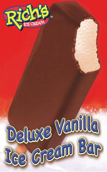 Vanilla Chocolate Ice Cream Bar