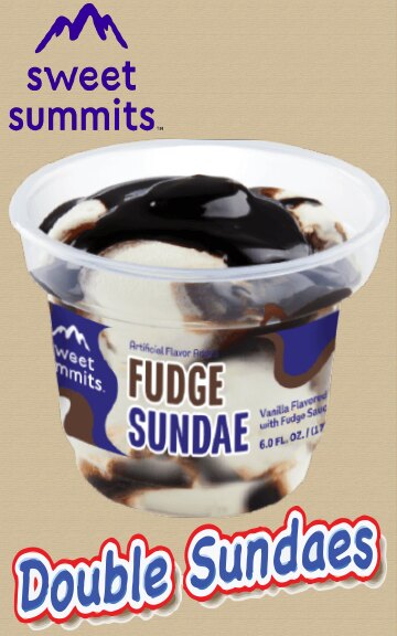 Sundae Cups - Fudge