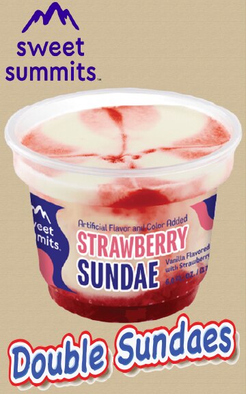 Sundae Cups - Strawberry